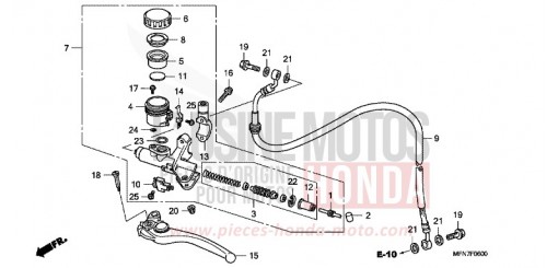 MAITRE-CYLINDRE CB1000R9 de 2009